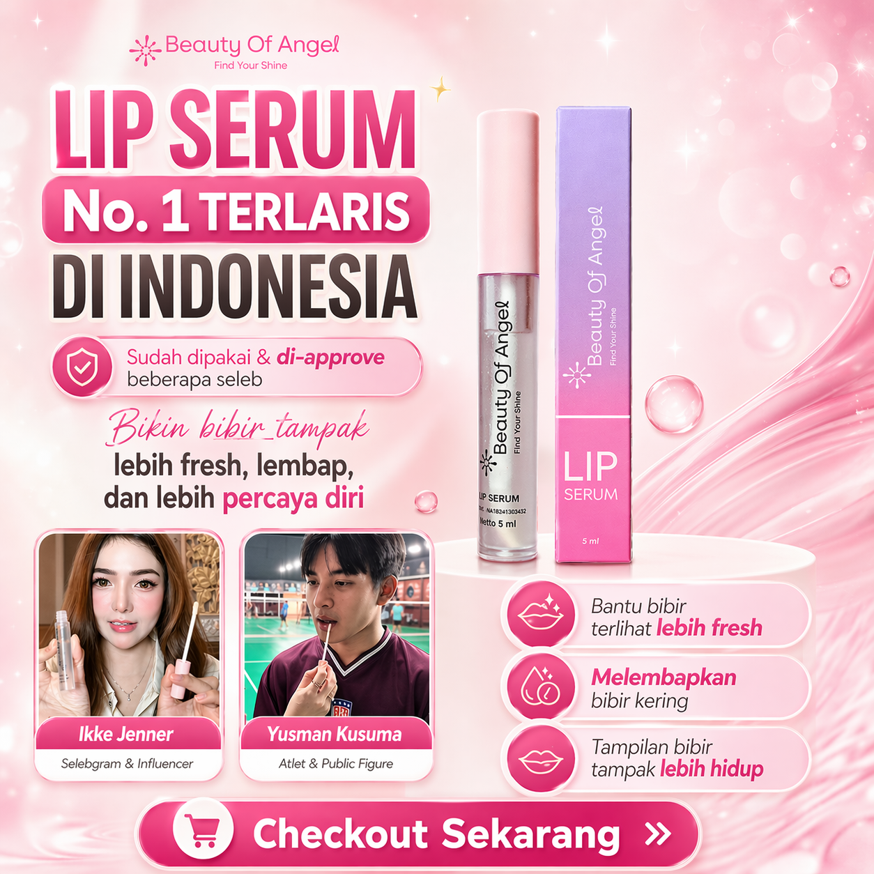 Beauty Of Angel Lip Serum slide 1