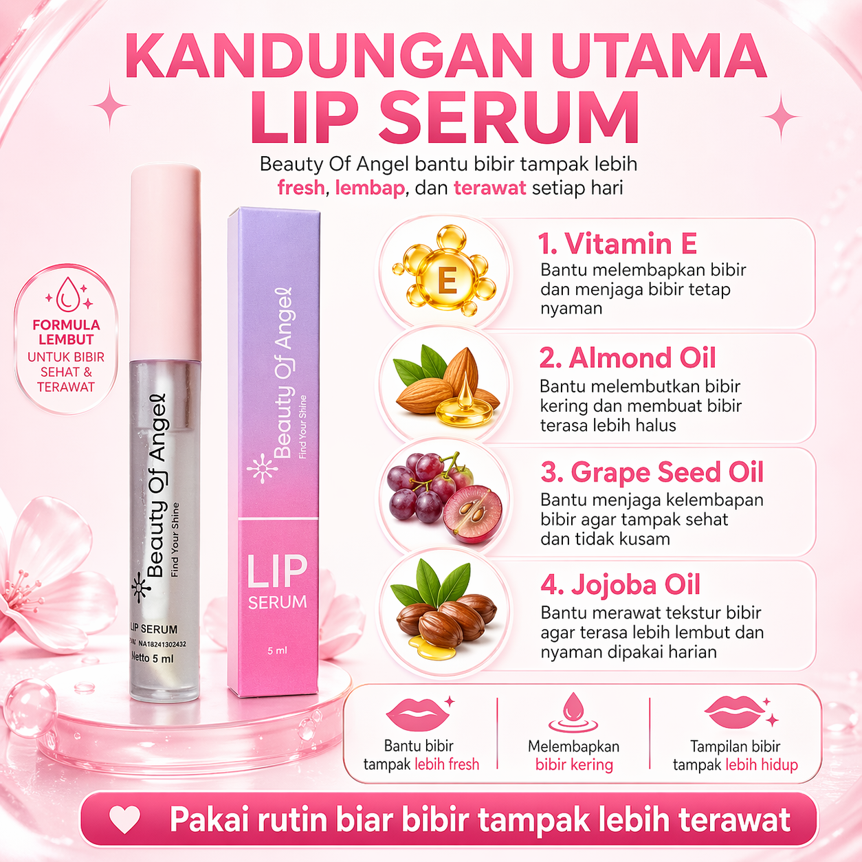 Beauty Of Angel Lip Serum slide 3