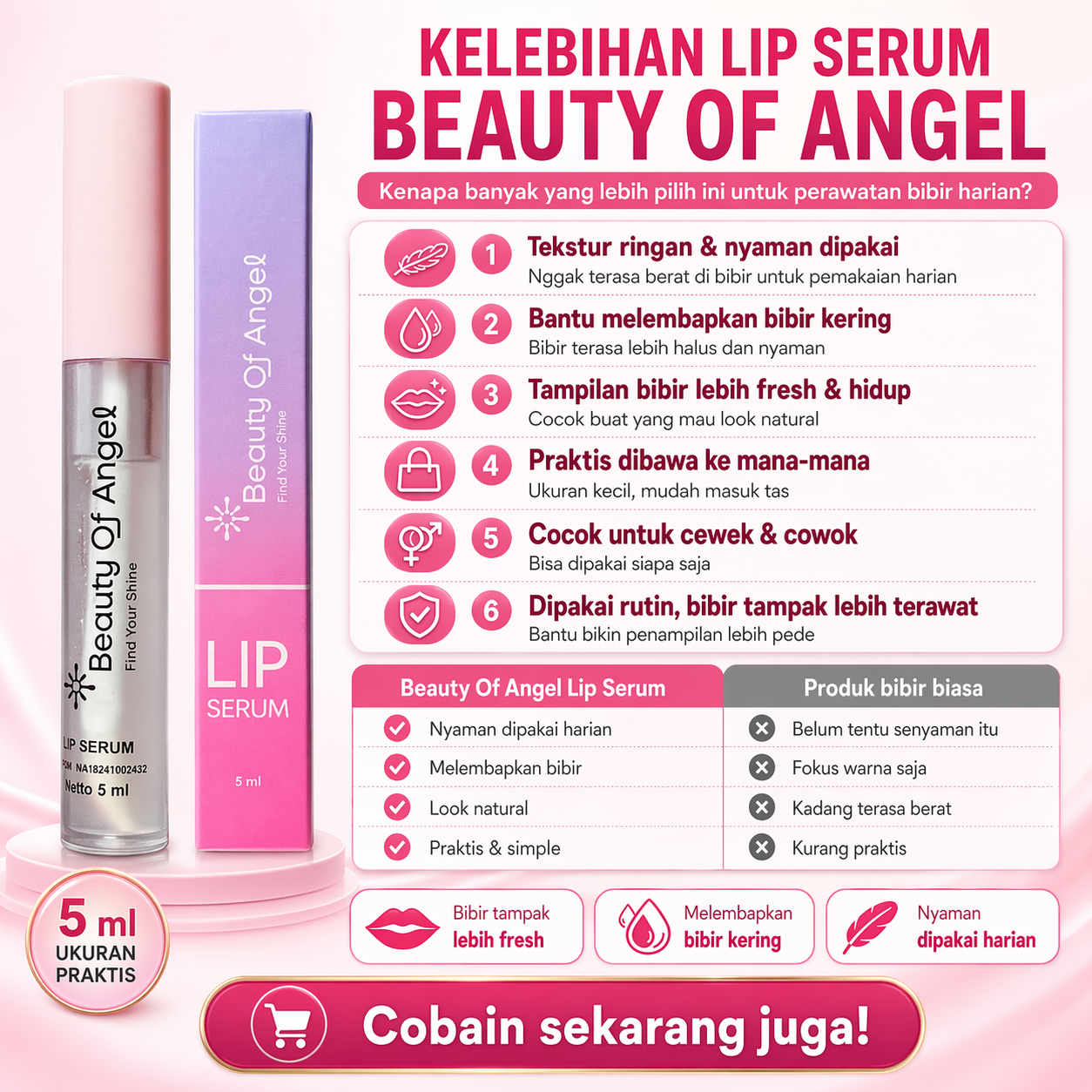 Beauty Of Angel Lip Serum slide 5