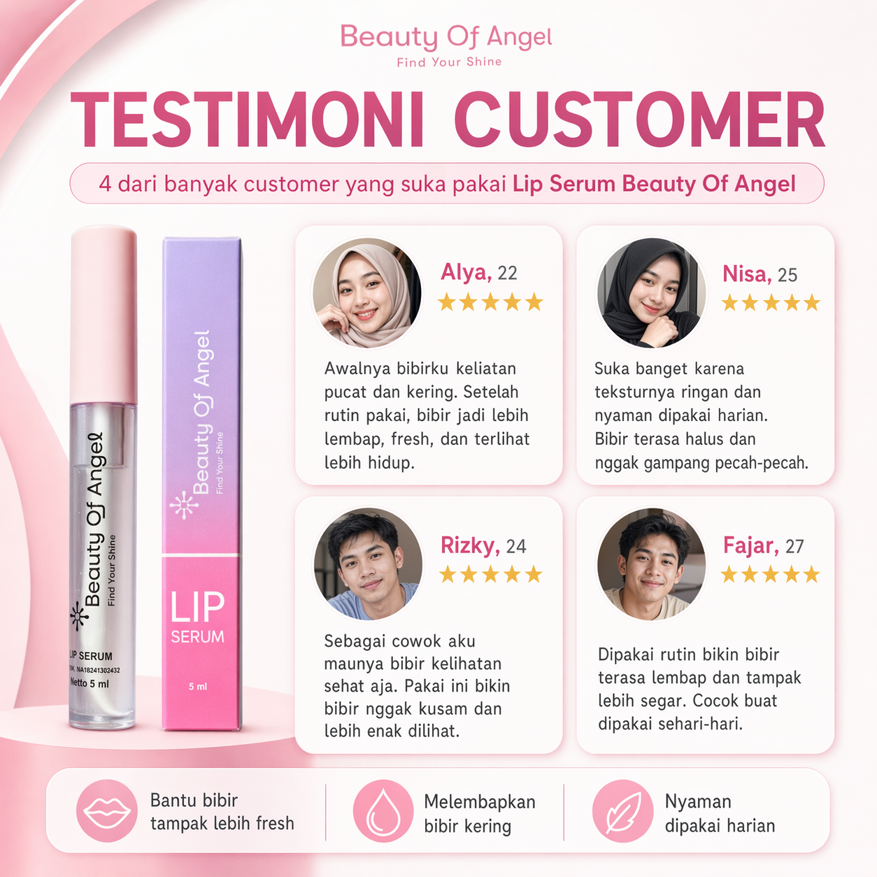 Beauty Of Angel Lip Serum slide 6